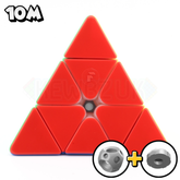 Forg3d WeiLong Pyraminx (10-Magnets, Modded)