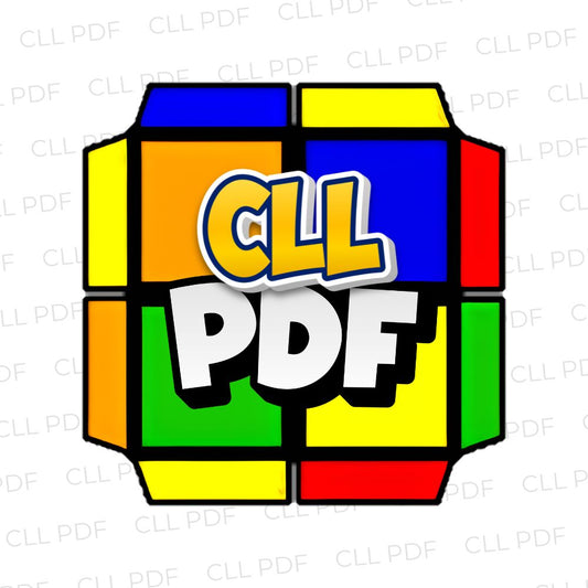 Full 2x2 CLL Algorithm Sheet (PDF Download)
