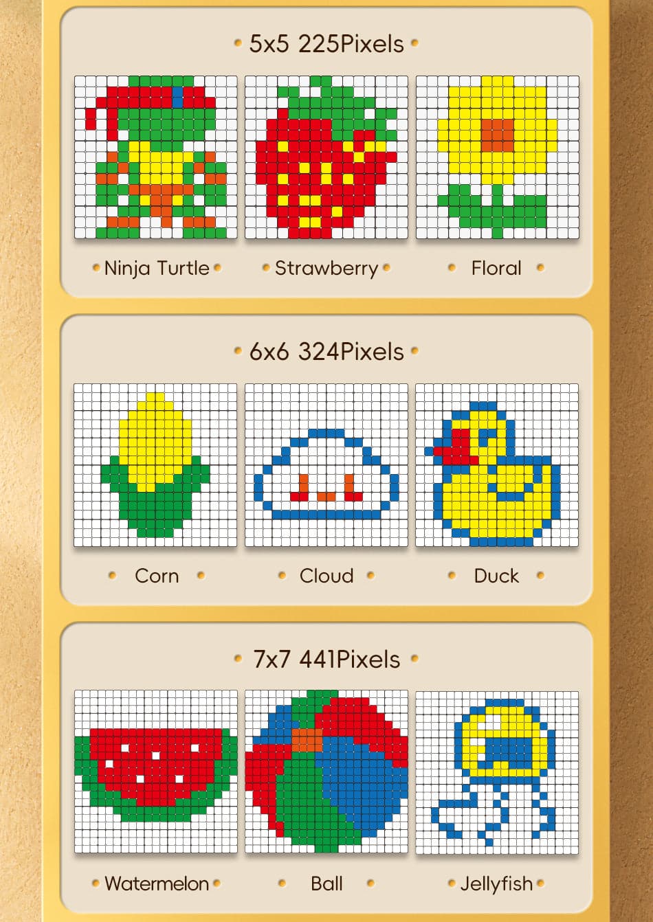 Kit Mosaïque MoYu (100 Cubes)