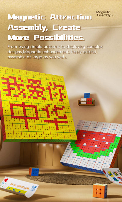 Kit Mosaïque MoYu (100 Cubes)