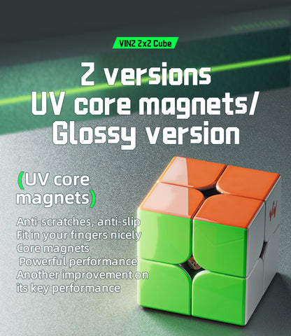 VinCube 2x2 V2 Lite (Magnetic) 18