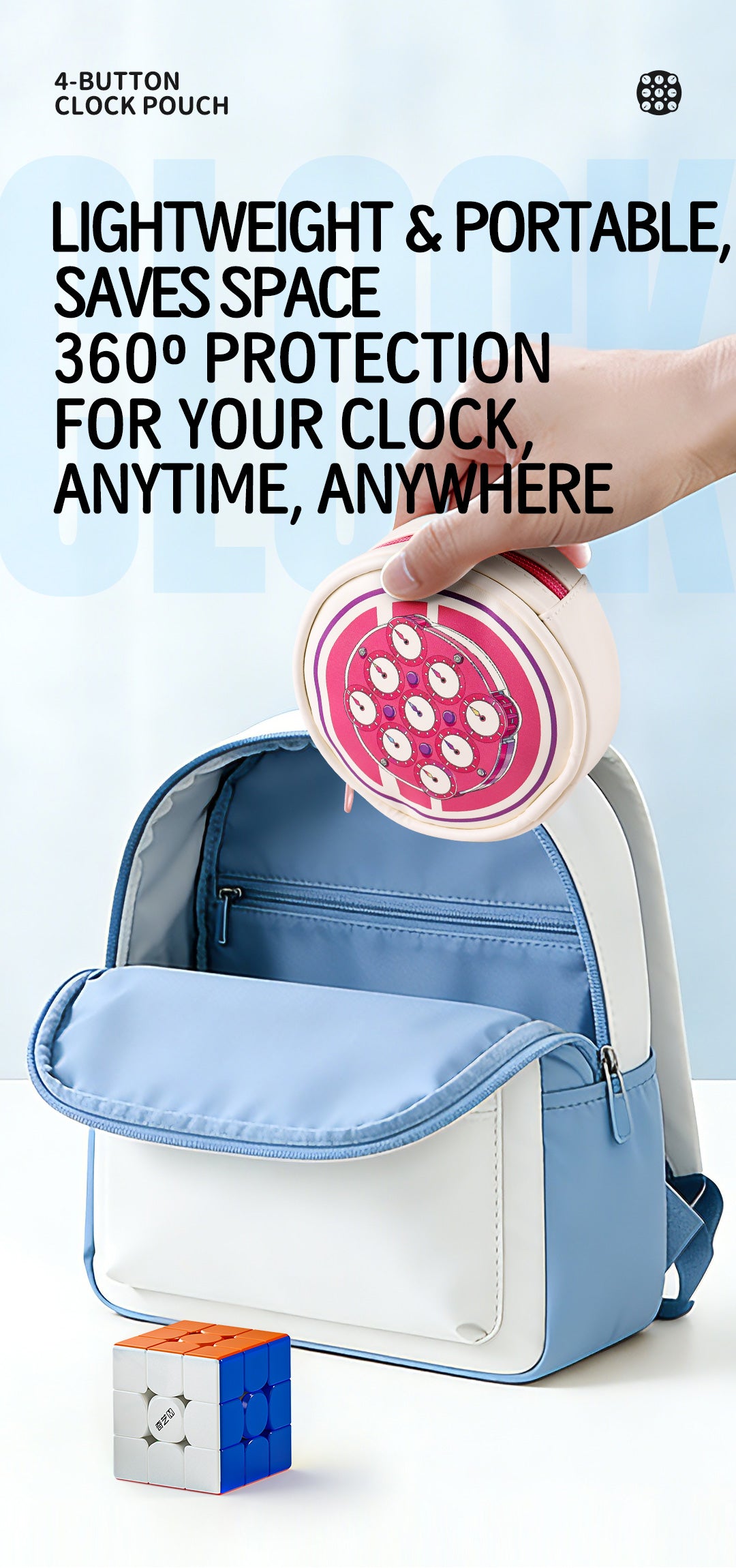 Clock Travel Case from KewbzUK Speed Cube Shop 13