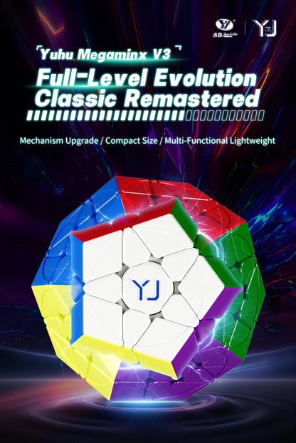 YJ YuHu Megaminx V3 (Magnetic) from KewbzUK Speed Cube Shop 9