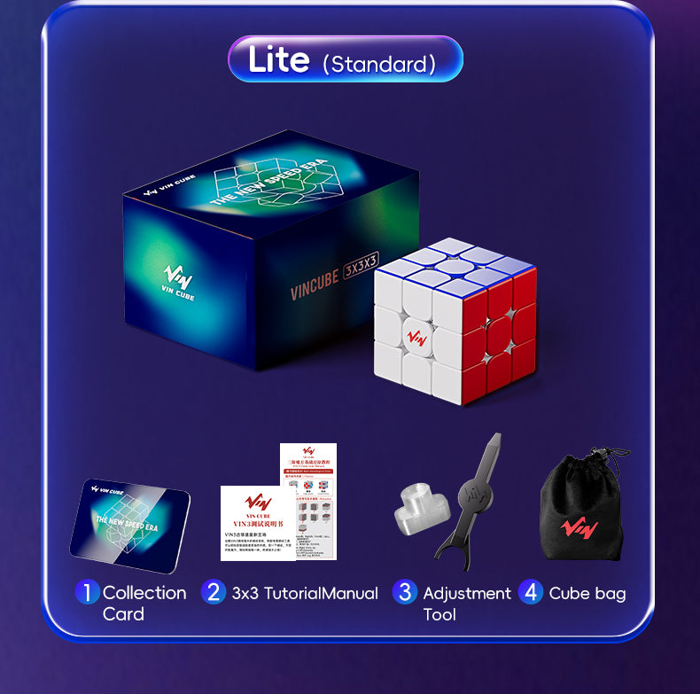 VIN3 3x3 Nova (Flagship) from KewbzUK Speed Cube Shop 47