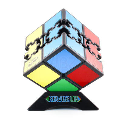 Calvins 4 couleurs 2x2 Gear Cube Plus