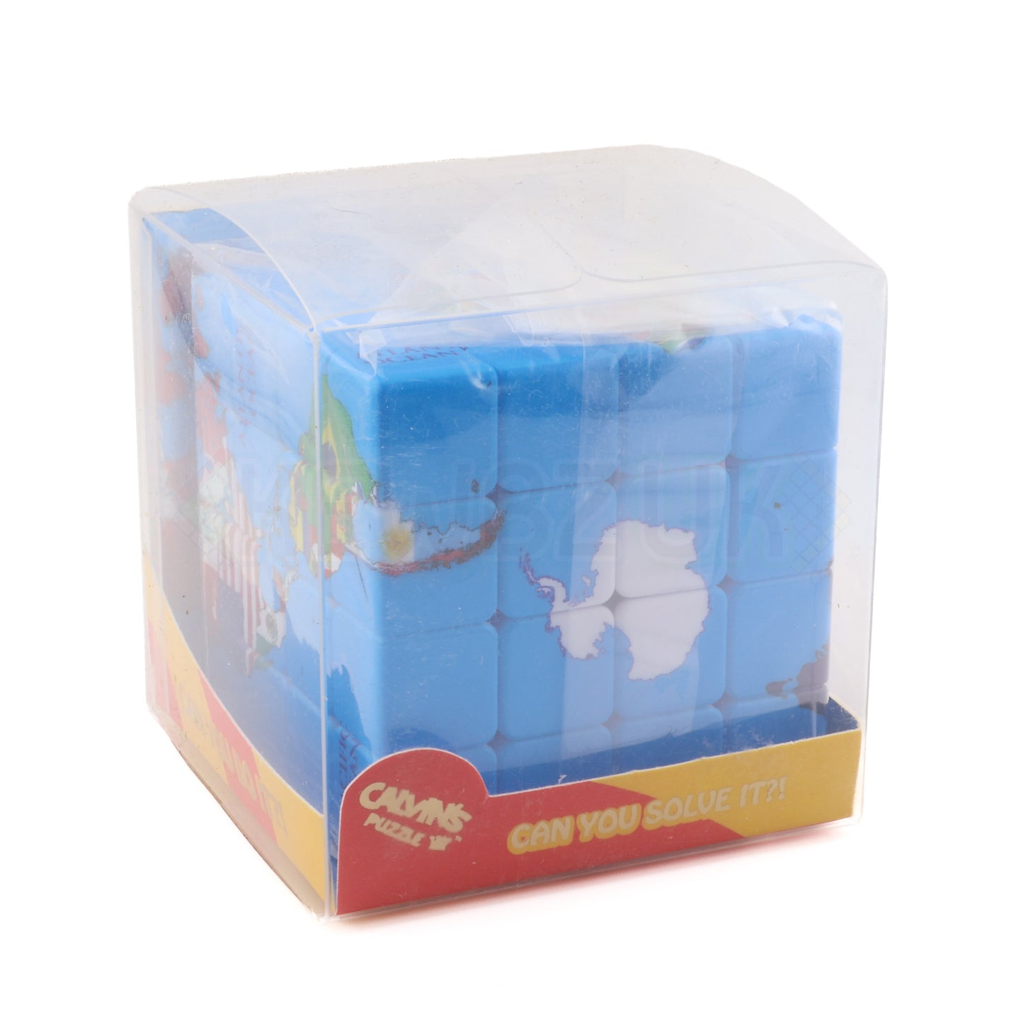 Cube 4x4 Planisphère (Drapeaux)