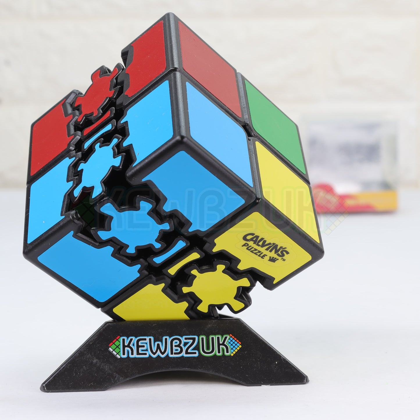 Calvins 4 couleurs 2x2 Gear Cube Plus
