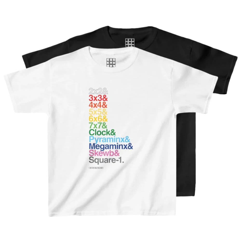Cubemunky List WCA Rainbow T-Shirt