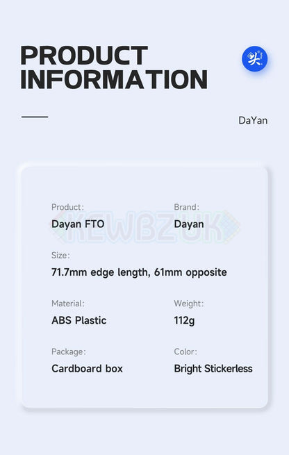 DaYan FTO (Magnetic, Ball-Core)