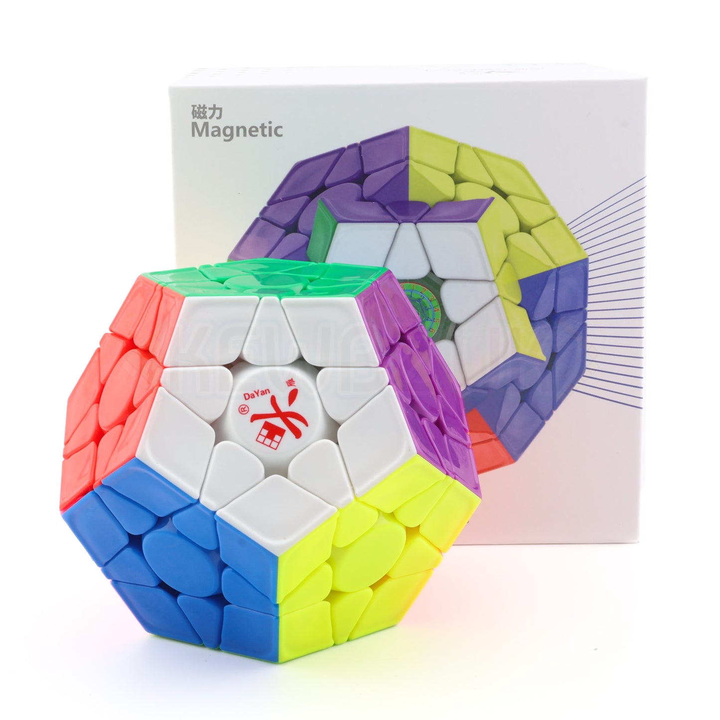 DaYan Megaminx Pro+ (Magnétique, Ball-Core)
