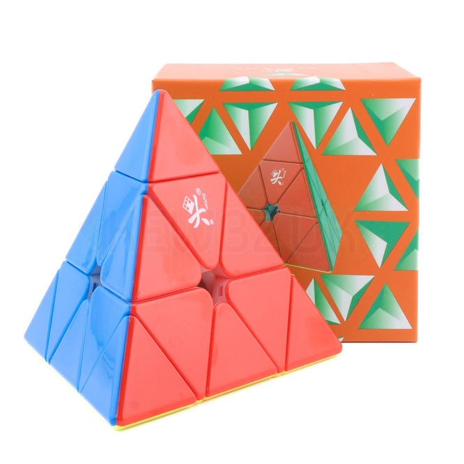 Pyraminx DaYan v3 (Magnétique, Maglev, UV, Ball-Core)