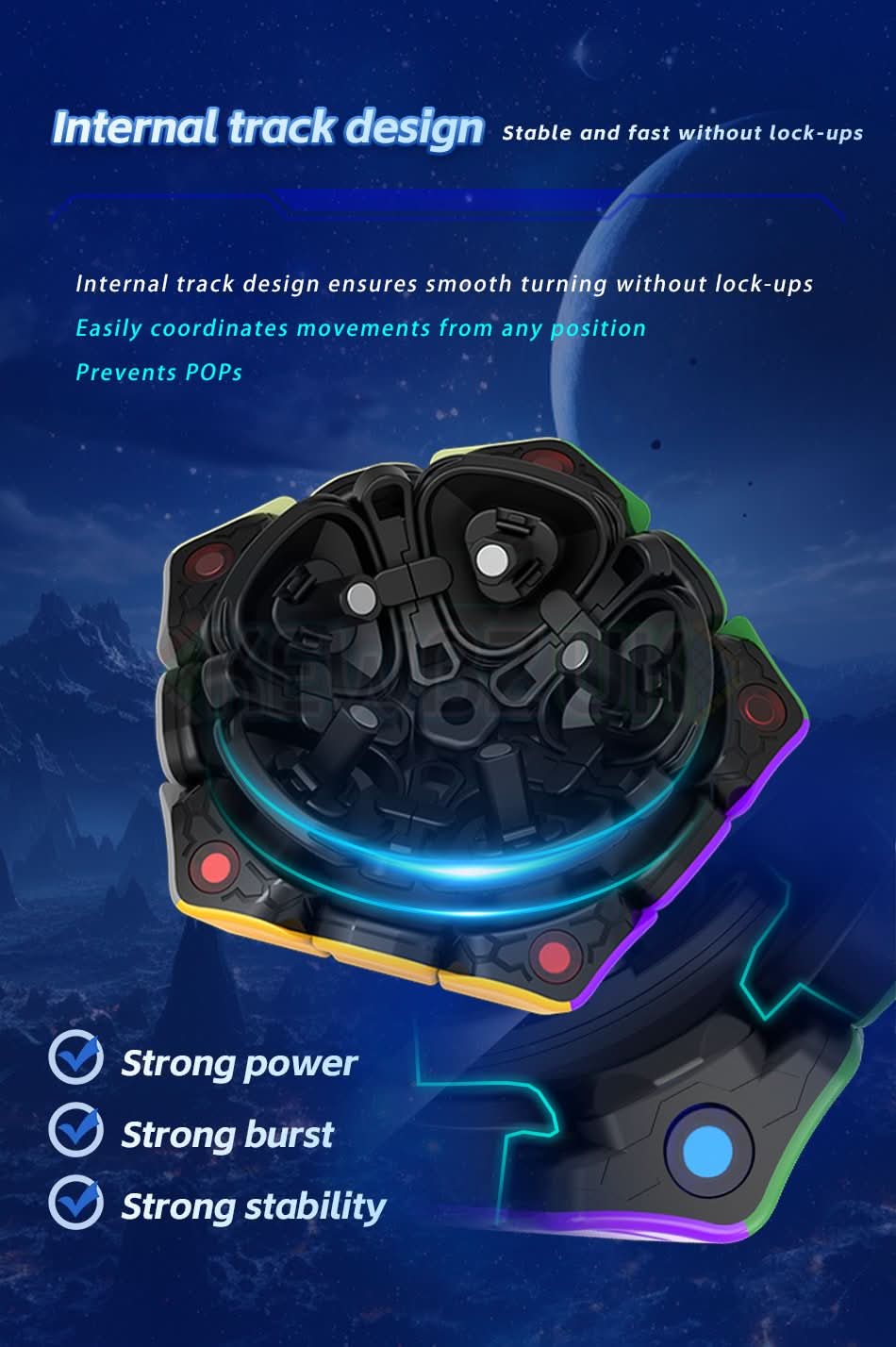 DianSheng Galaxy Megaminx (Magnetic, Ball-Core)