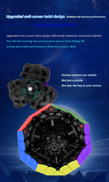 DianSheng Galaxy Megaminx (Magnetic, Ball-Core)