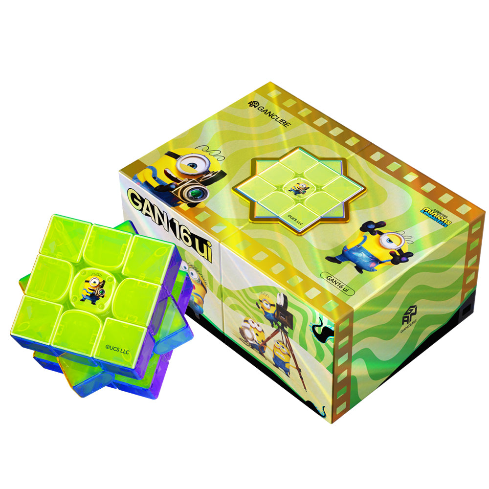 GAN 16 UI Max Minions Edition (Magnetic, Maglev, UV, Ball-Core) 2