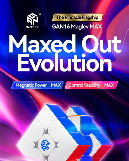 GAN 16 Max (Magnétique, Maglev, UV, Ball-Core)