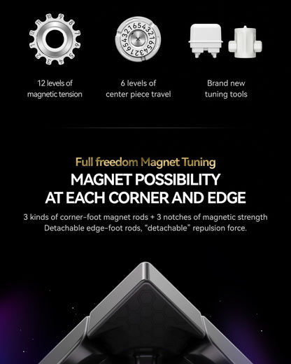 GAN 16 Max (Magnétique, Maglev, UV, Ball-Core)