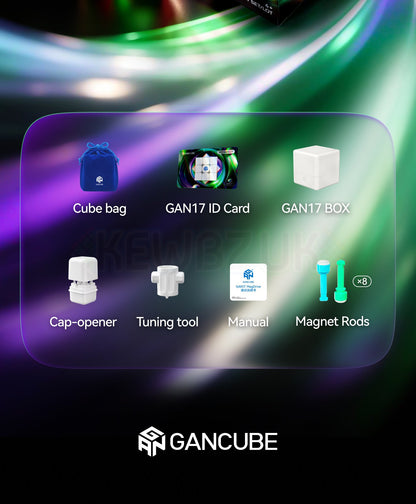 GAN 17 MagDrive (Magnetic, Maglev, UV, Ball-Core)