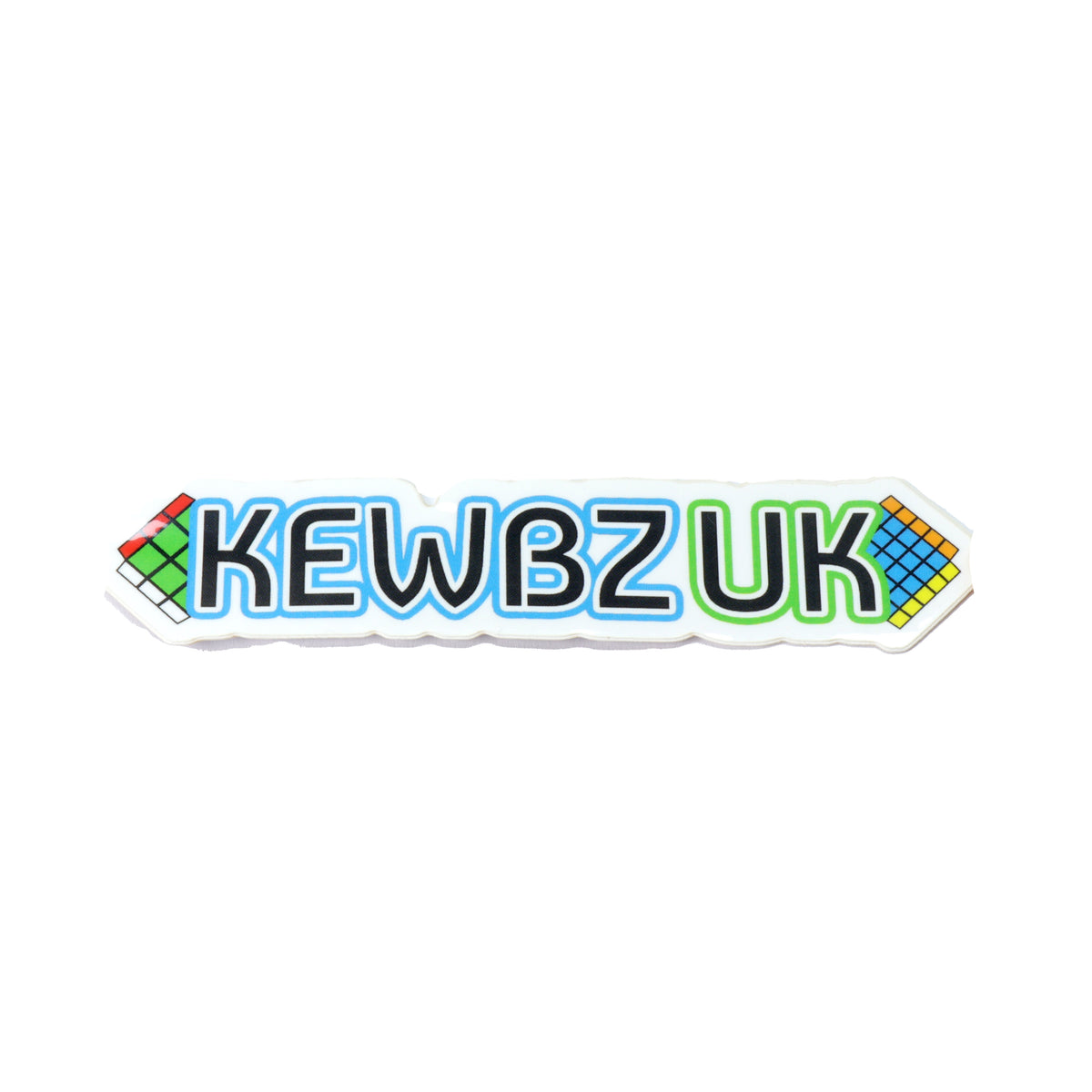 KewbzUK Logo Sticker (10cm)