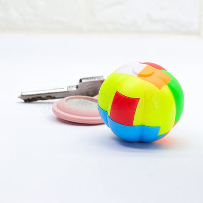 Porte-clés LeFun Citrouille en blocs
