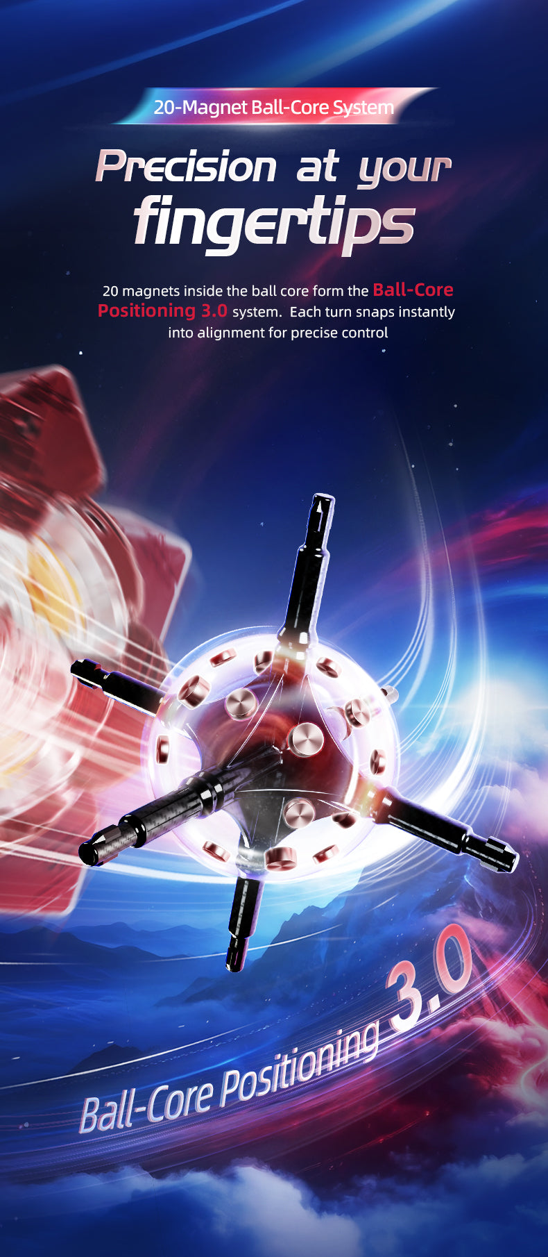 MoYu MoYu Aolong V5 3x3 (Magnetic, Maglev, UV, Ball-Core) 8