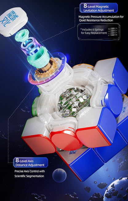 MoYu Super WeiLong V2 (20 aimants, Maglev, UV, Ball-Core)