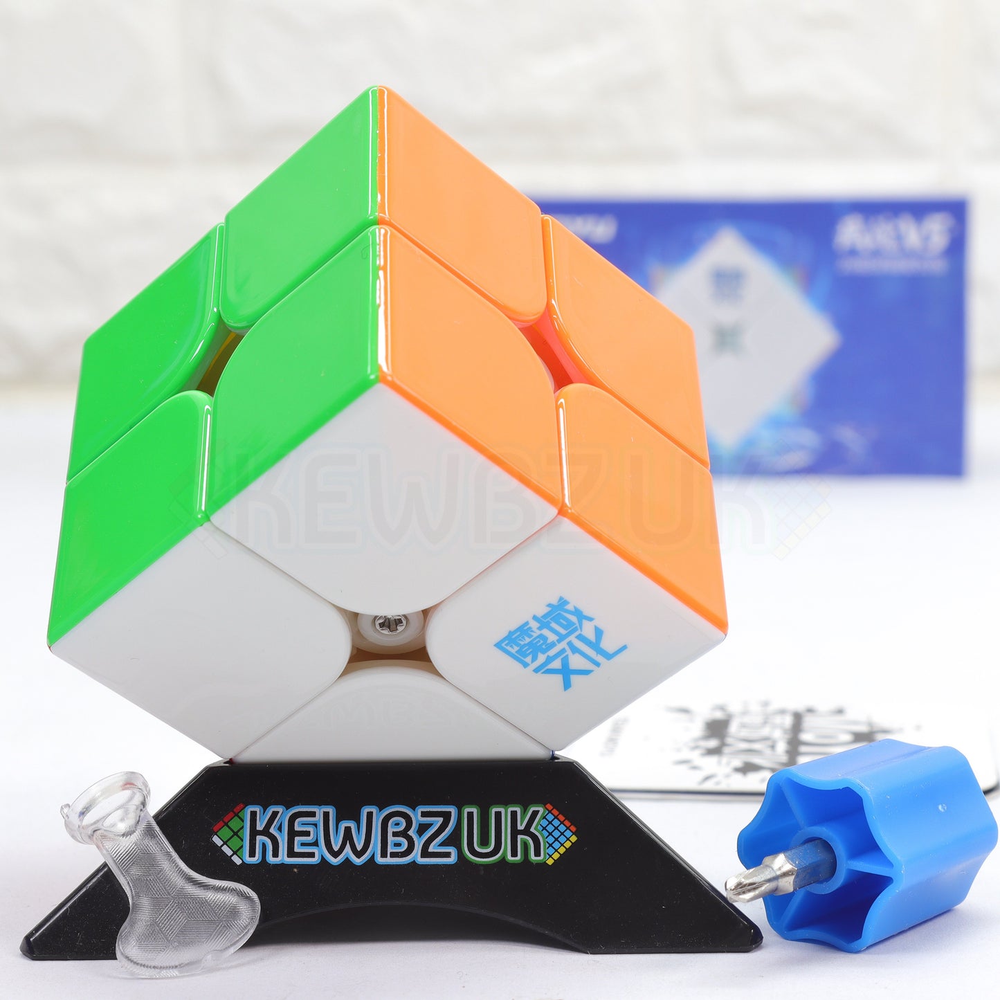 MoYu WeiPo V5 2x2 (20 aimants, Maglev, UV, Ball-Core)
