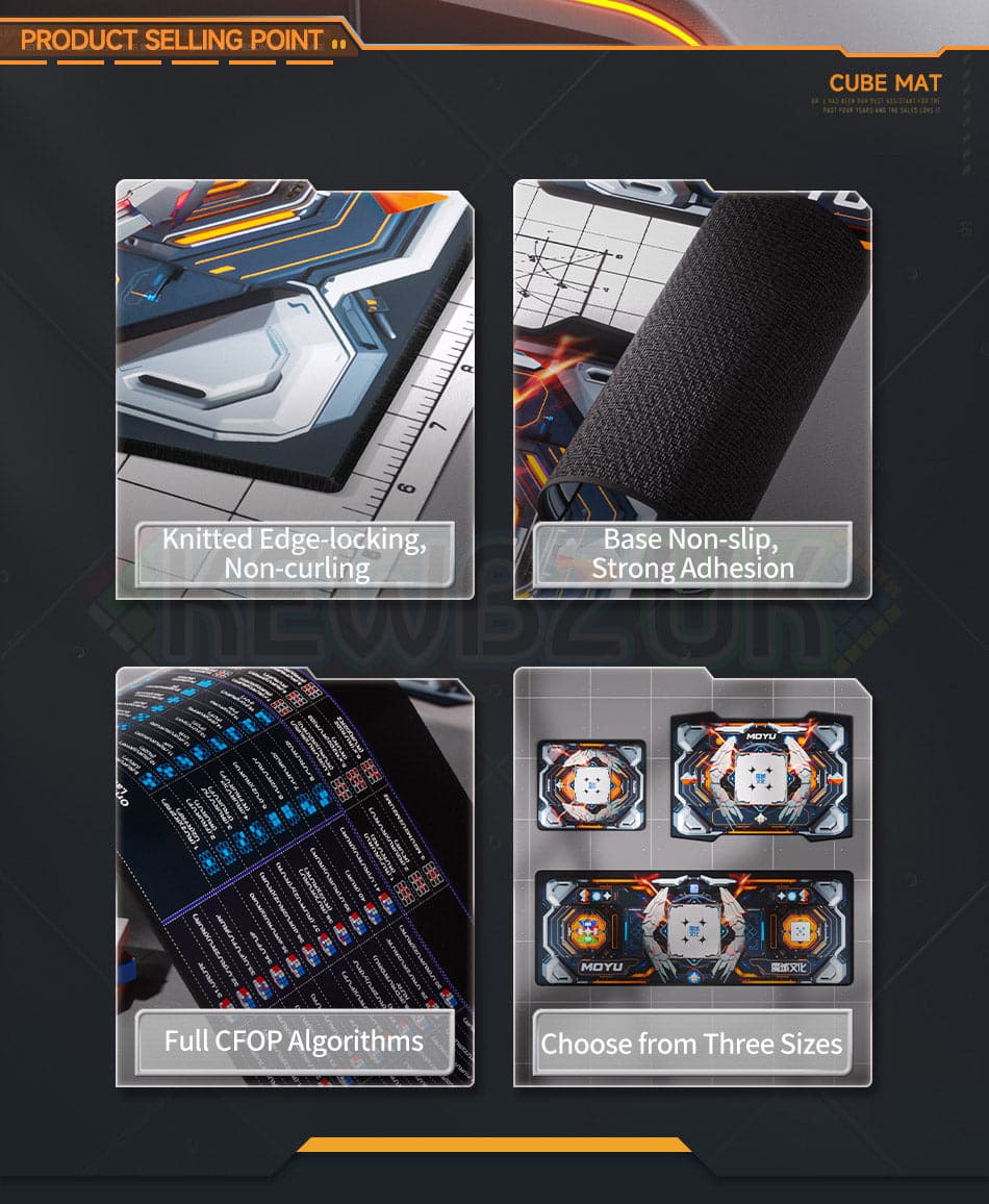 Tapis CyberPunk MoYu (Grand)