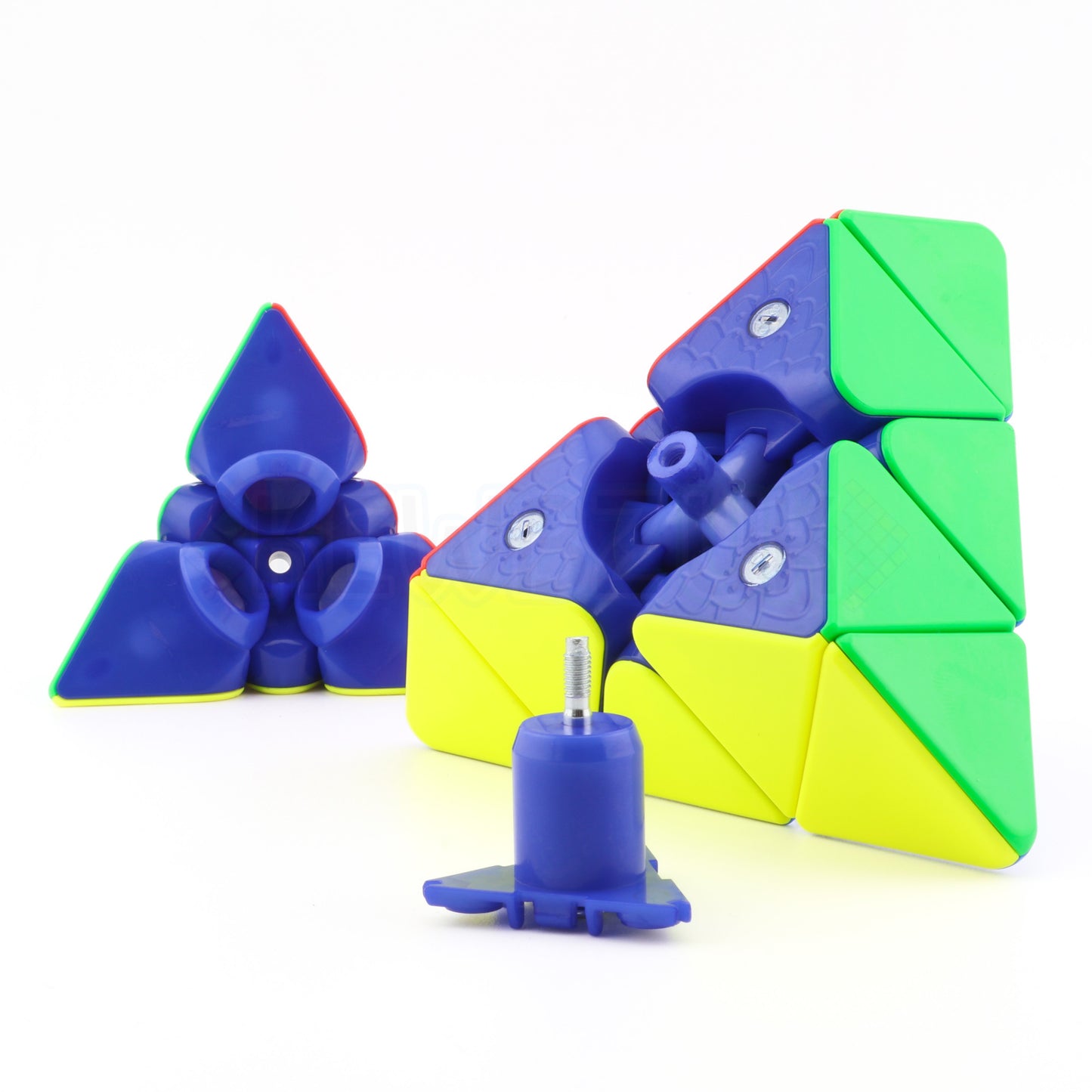 Pyraminx WeiLong Prism Sapphire Mod (Magnétique)