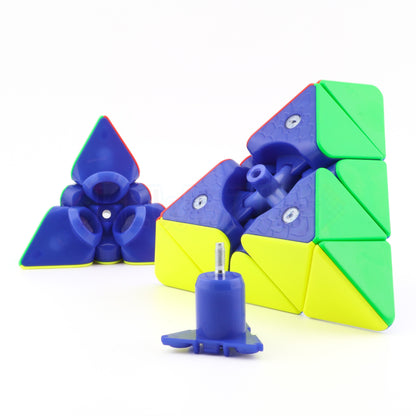 Pyraminx WeiLong Prism Sapphire Mod (Magnétique)