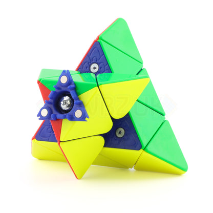 Pyraminx WeiLong Prism Sapphire Mod (Magnétique)