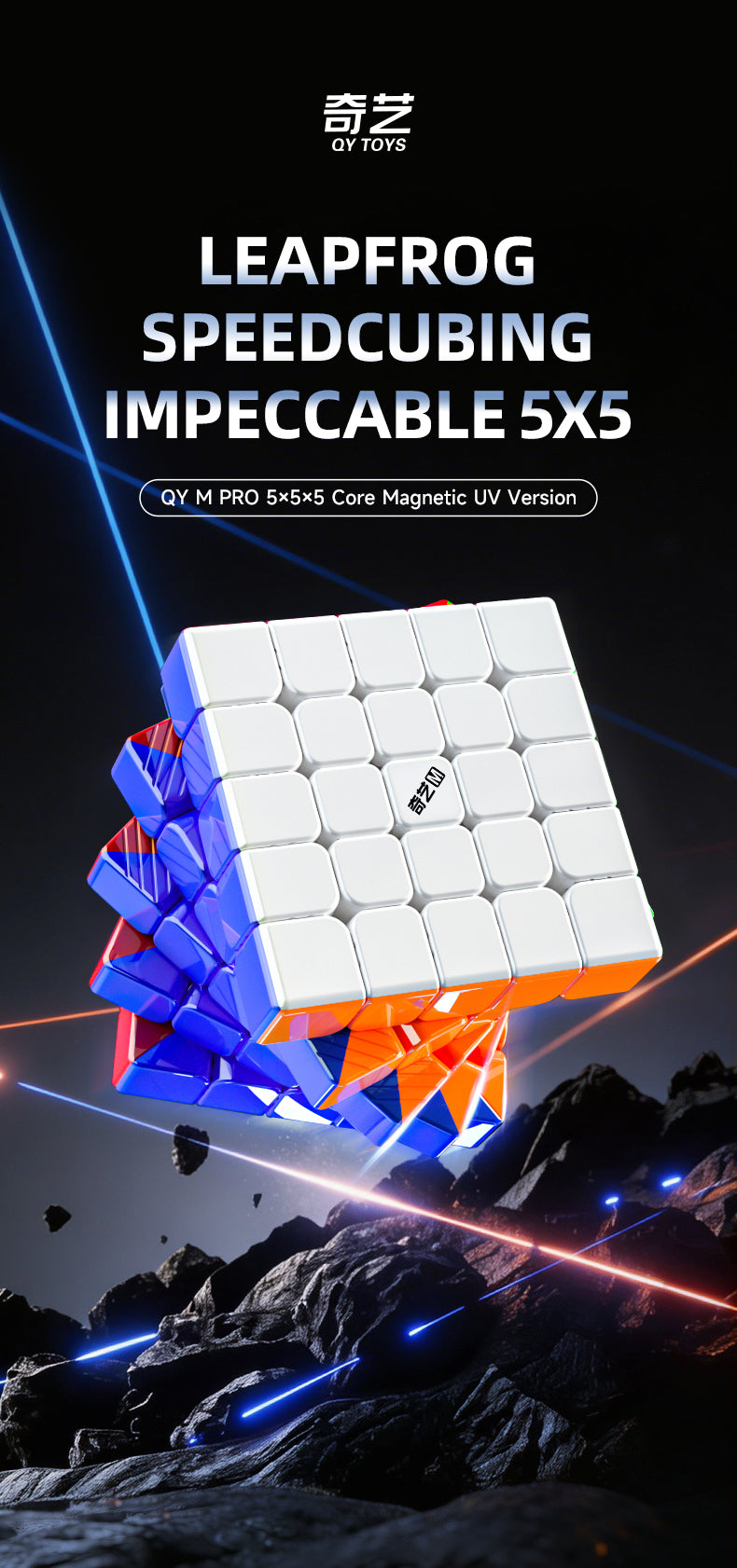 QiYi M Pro 5x5 (Magnetic, UV, Ball-Core) 22