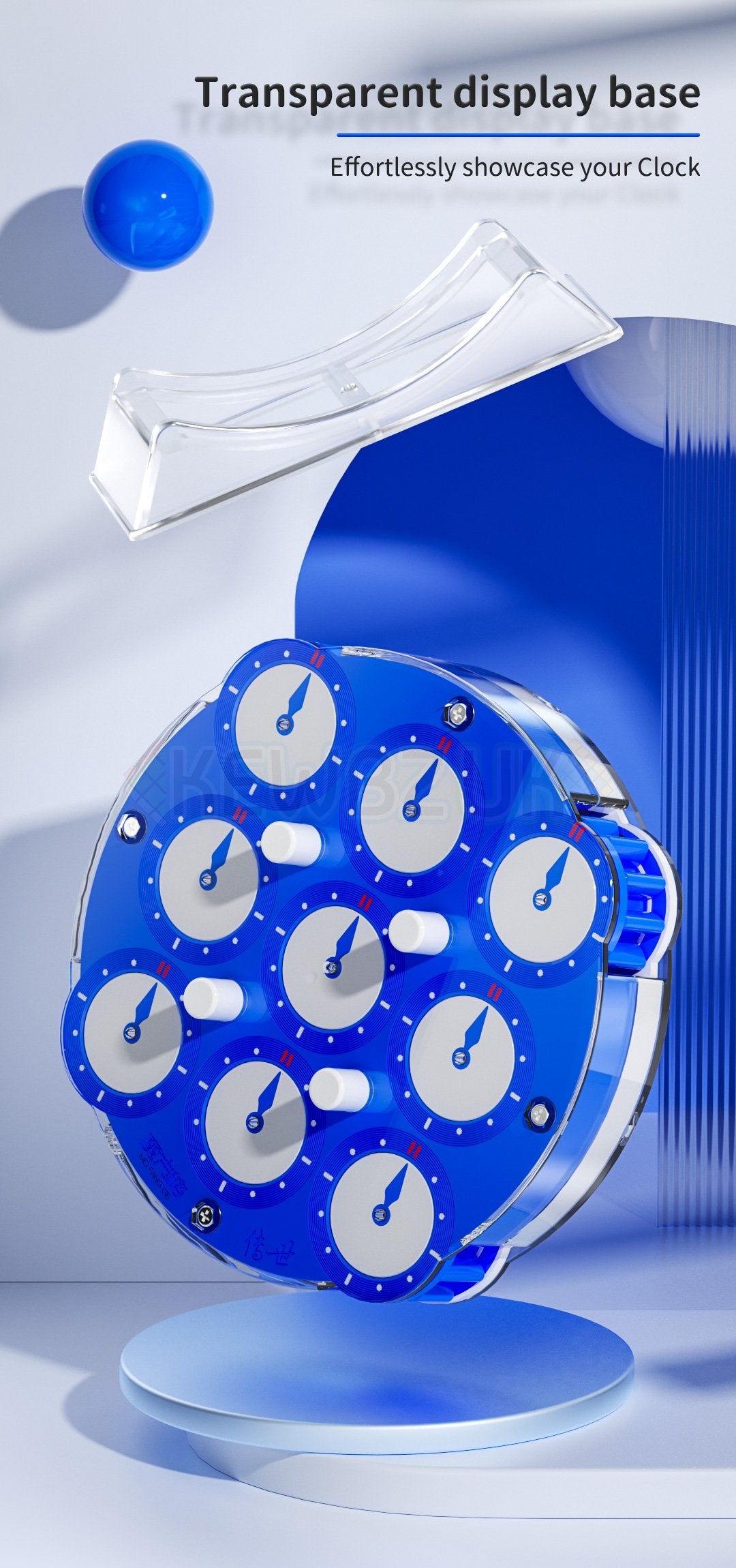 QiYi Clock Blue (Magnetic)