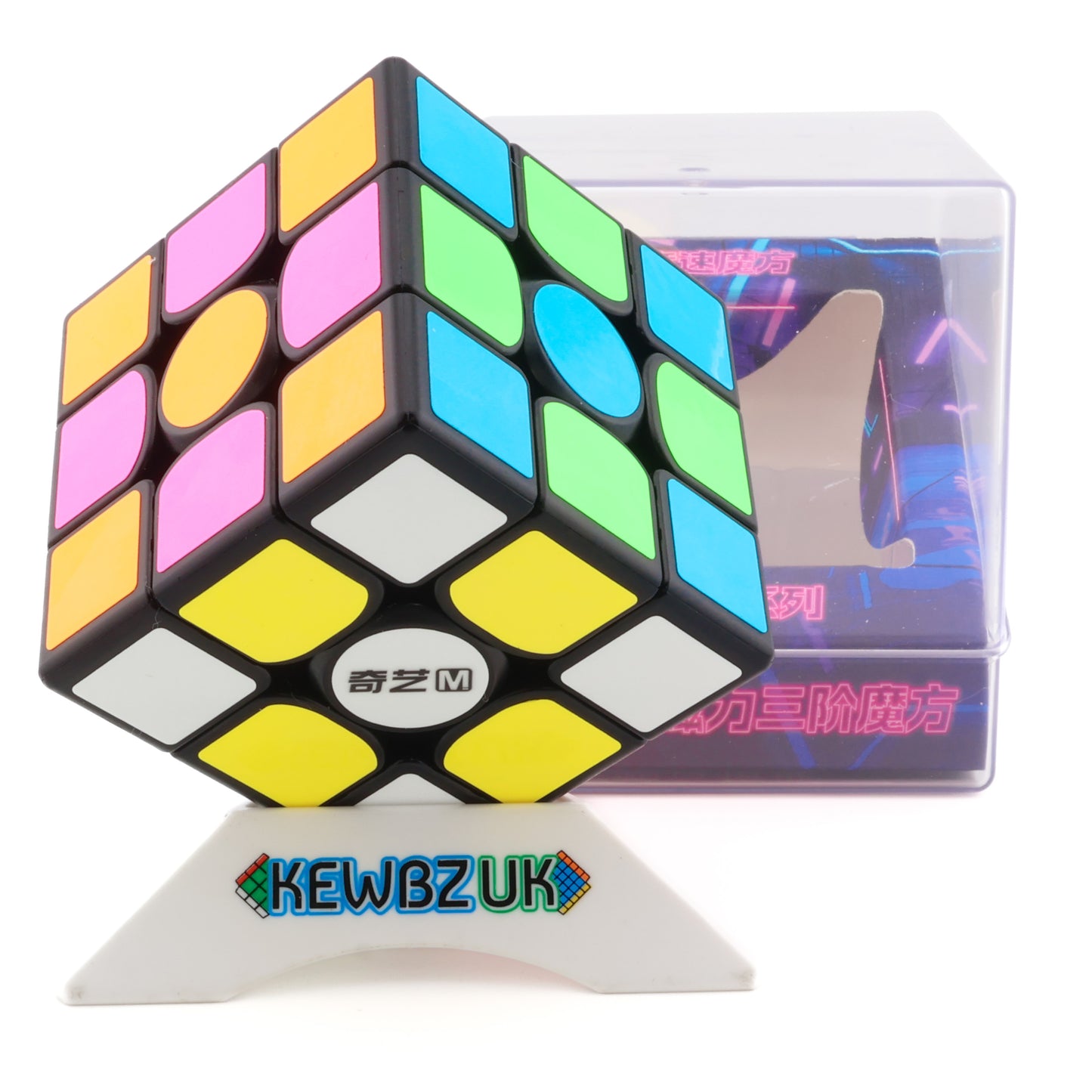 QiYi 3x3 M (Fluorescent, Magnétique)