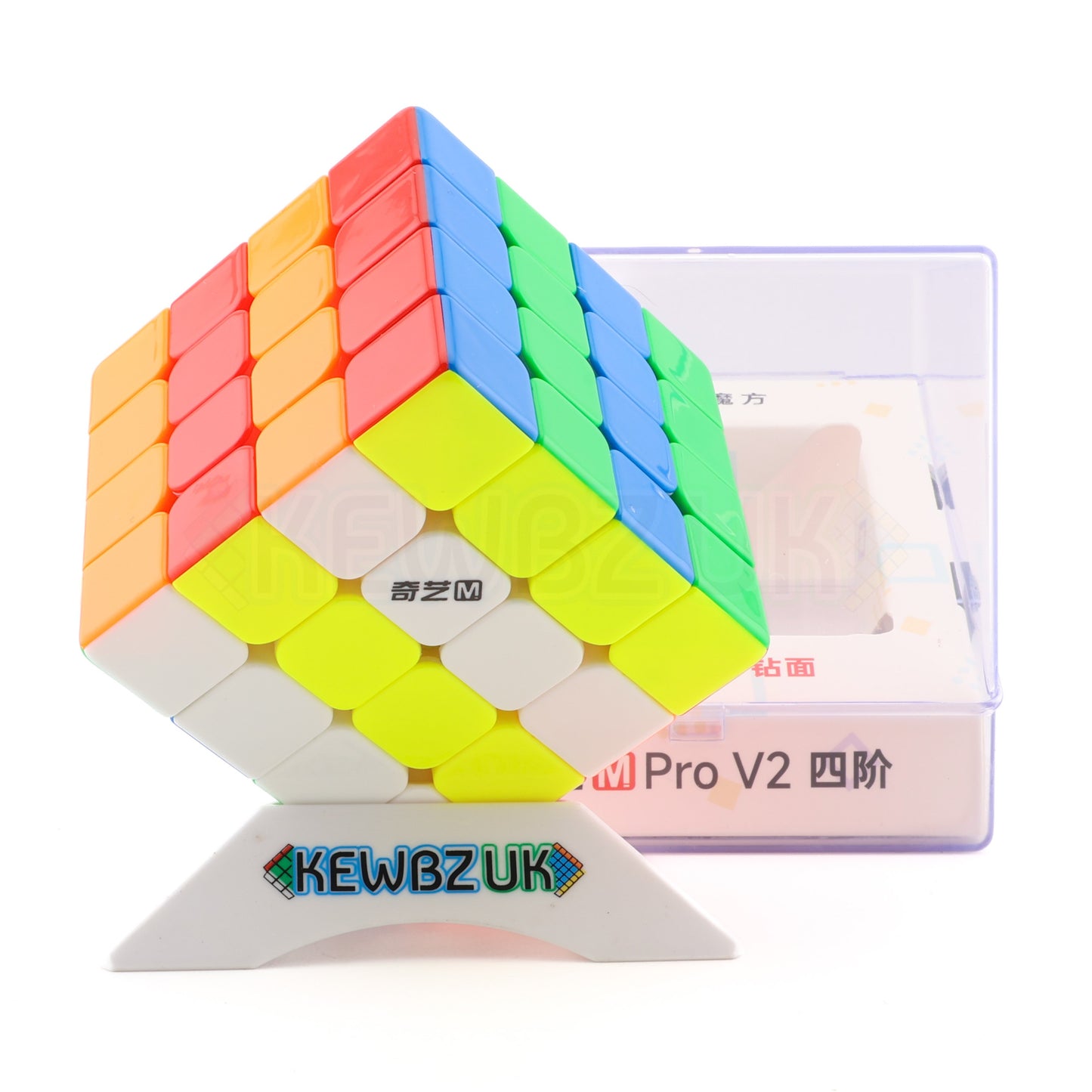 Qiyi 4x4 M Pro V2 (Magnétique, à billes, UV)