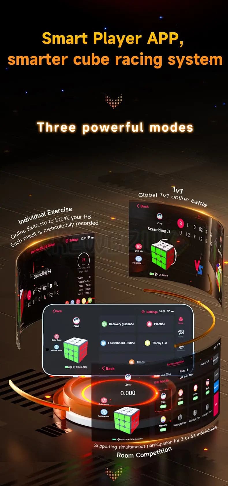 QiYi Ai 3x3 Smartcube (Magnétique)