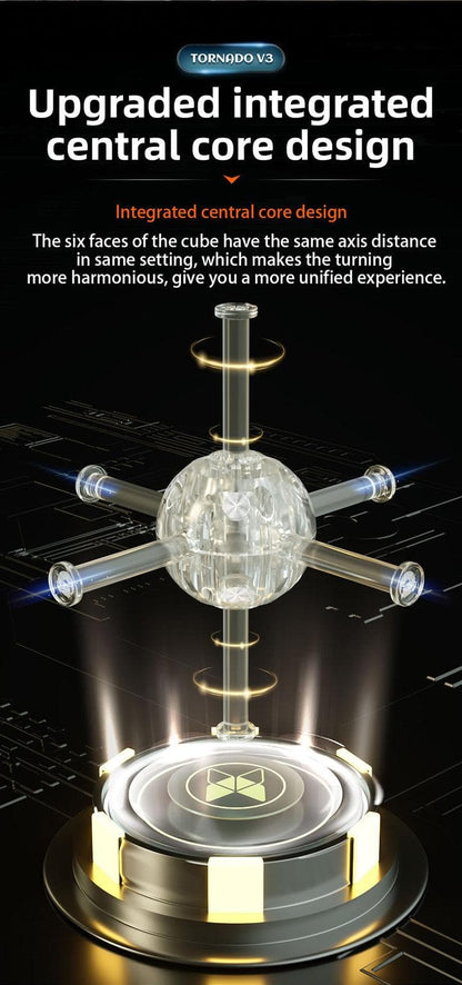 QiYi XMD Tornado V3 Pioneer (Magnétique, Maglev, UV, Ball-Core)