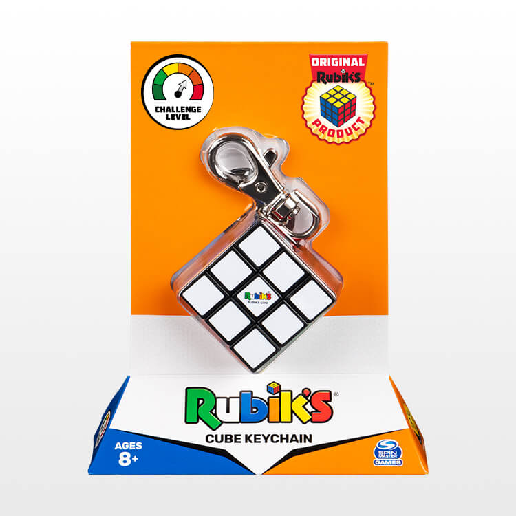 Rubik's 3x3 Keychain