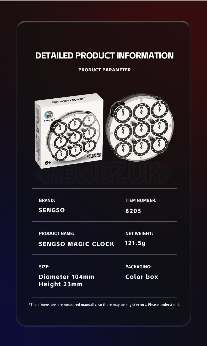 SengSo Horloge V2 (Magnétique)