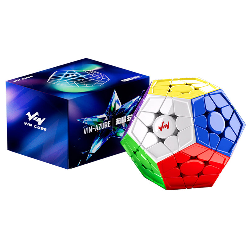 VinCube Azure Megaminx Nova (Magnetic, Maglev, UV, Ball-Core) 2