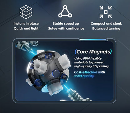 VIN Cube 5x5 (Magnétique, Ball-Core)