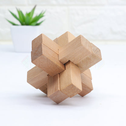 Kongming en bois - Double croix