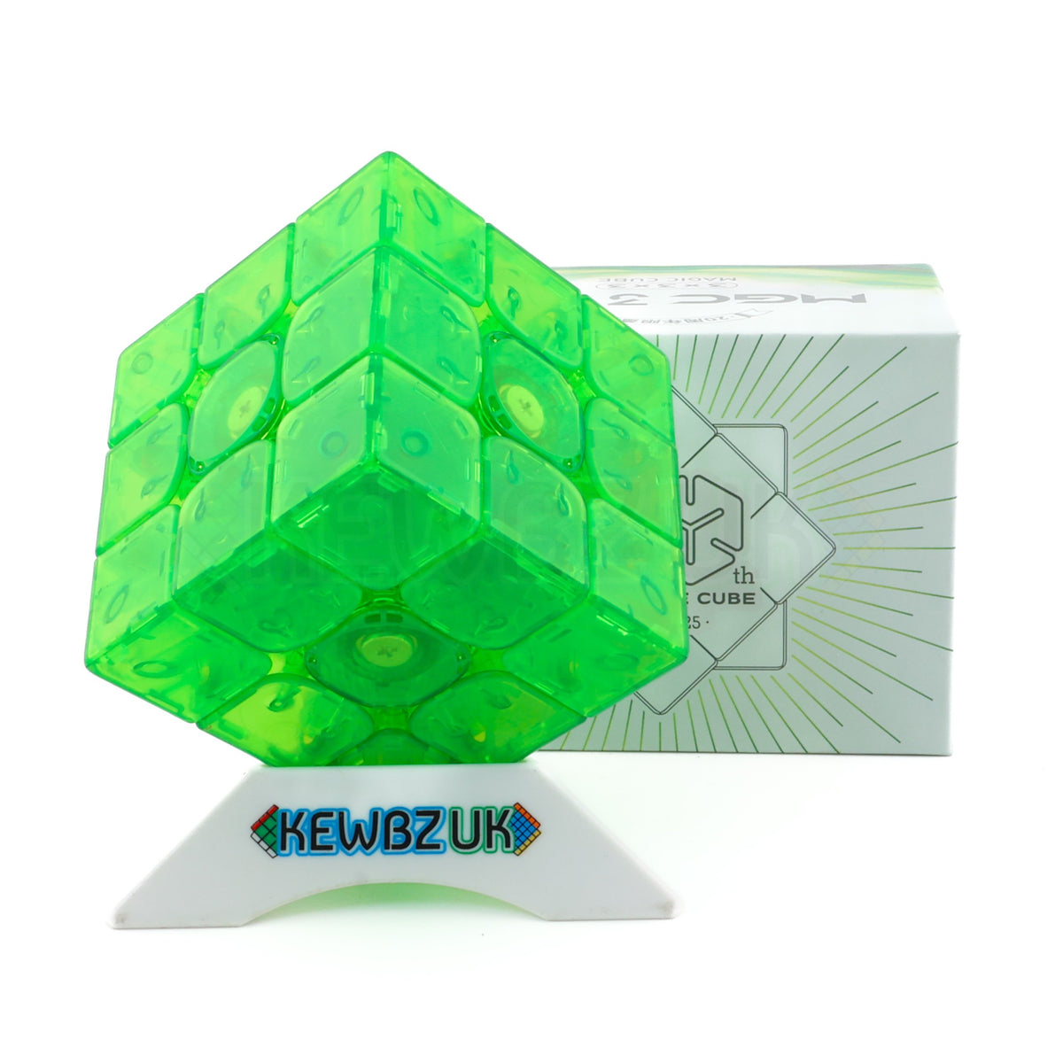 YJ MGC Beta 3x3 LE Green (Magnetic, Maglev, Ball-Core)