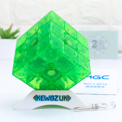 YJ MGC Beta 3x3 LE Vert (Magnétique, Maglev, Ball-Core)