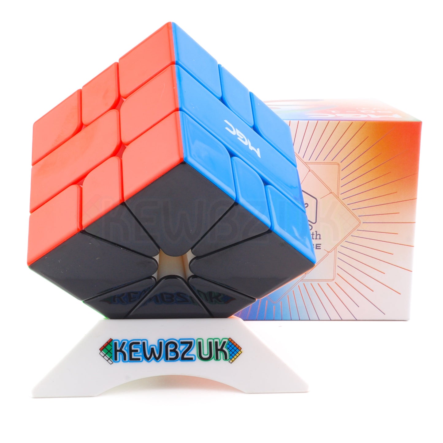 YJ MGC Square-1 V2 Noir (Magnétique, Ball-Core, UV)