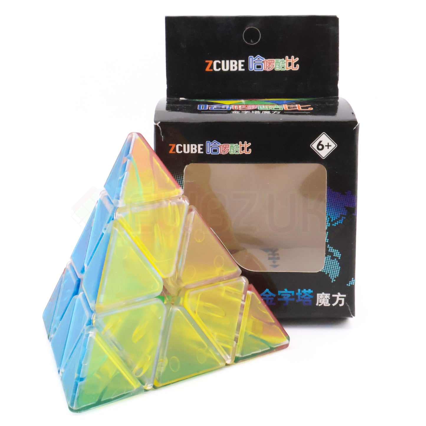 Pyraminx Transparent ZCube (Impression UV)