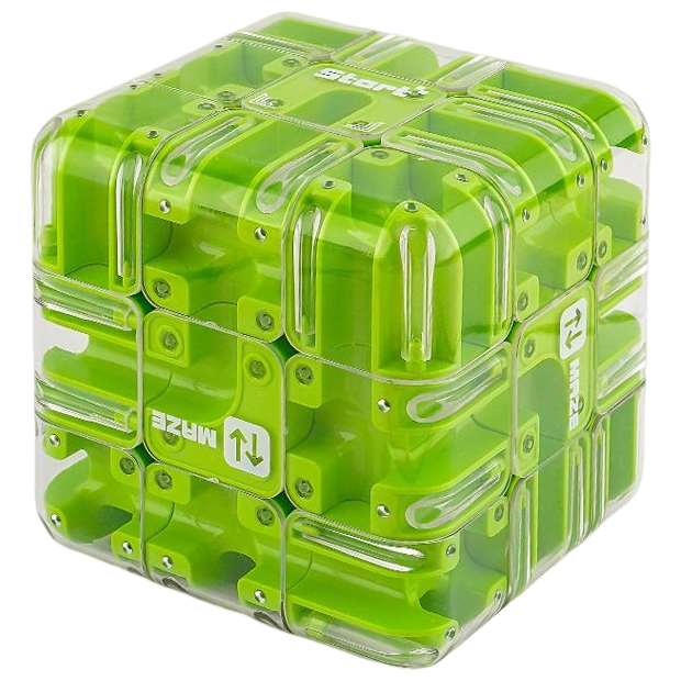 3D Maze Cube (85mm)
