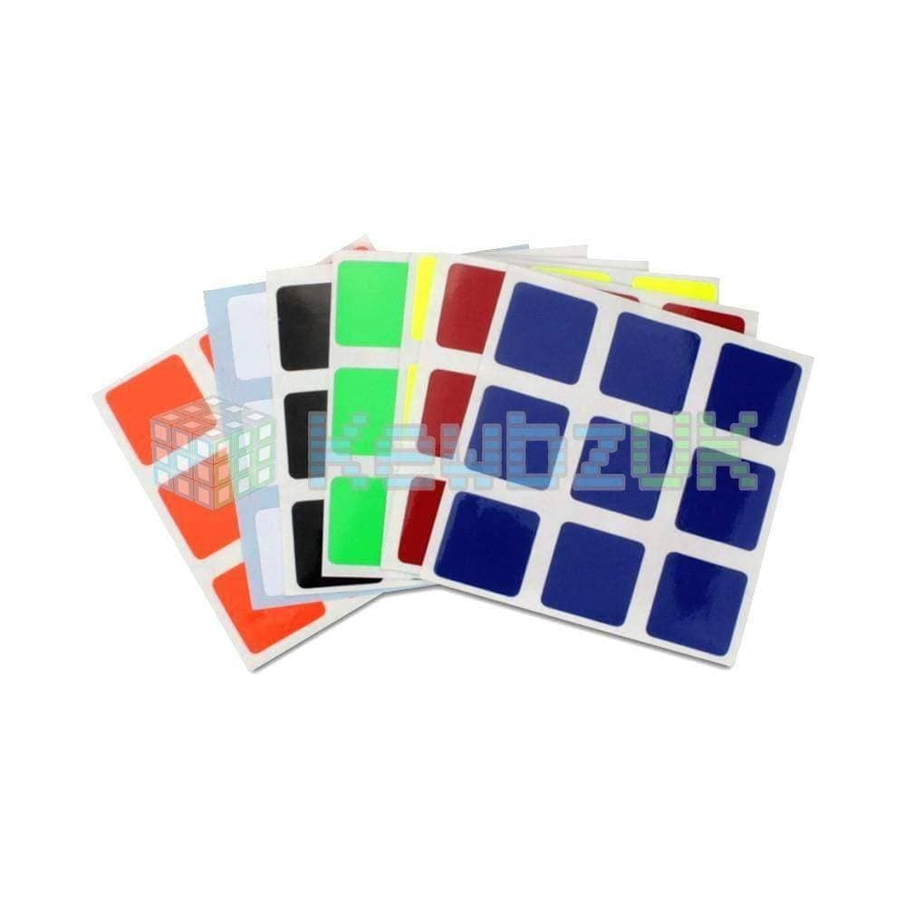 Jeu d'autocollants 3x3 57 mm