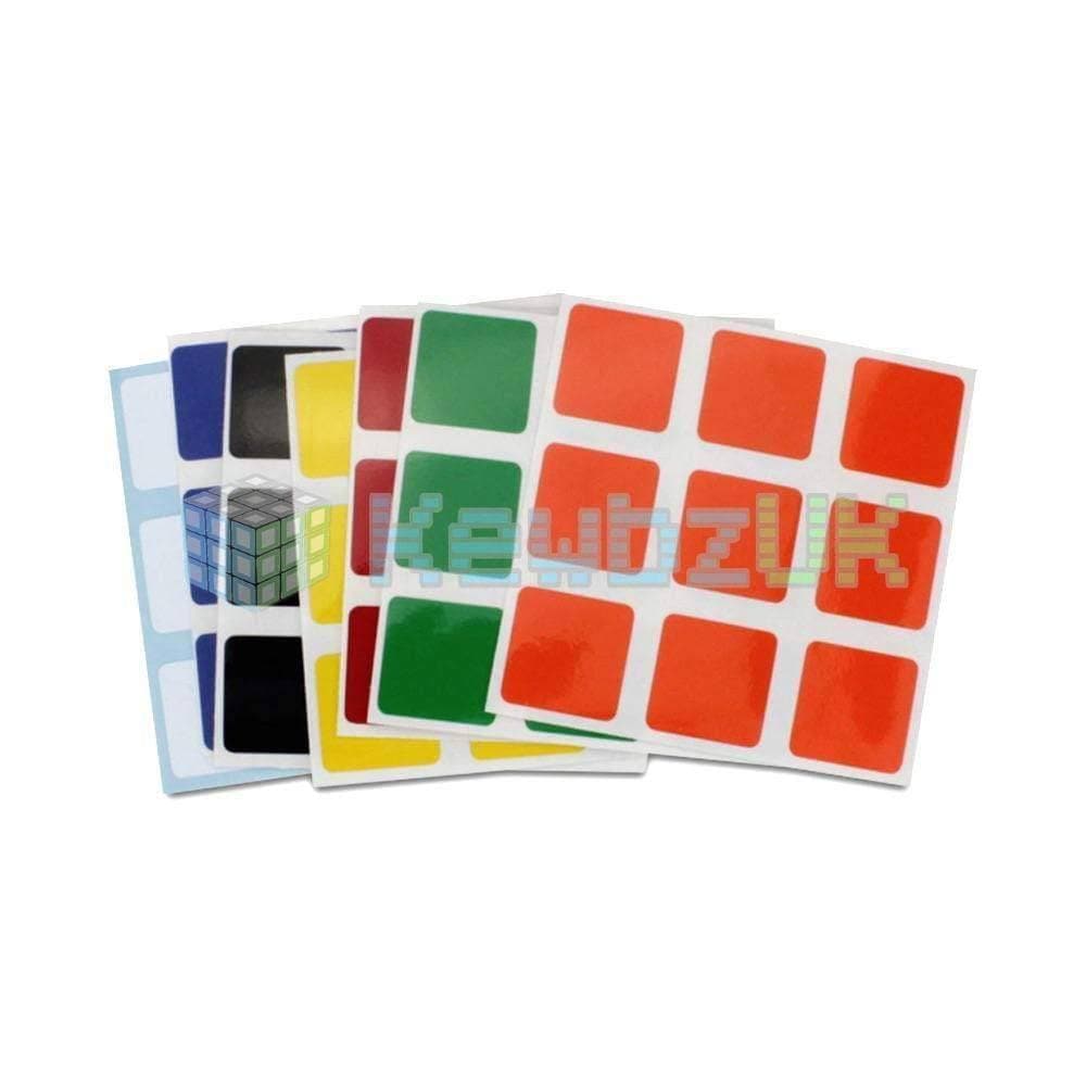 Jeu d'autocollants 3x3 57 mm