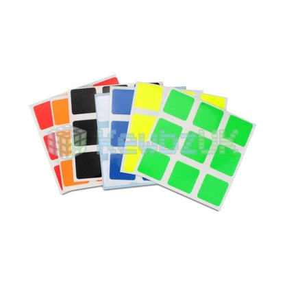 Jeu d'autocollants 3x3 57 mm