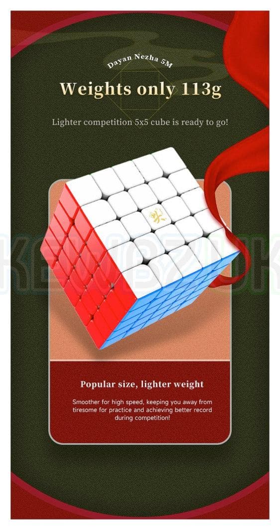 DaYan NeZha 5x5 (Magnétique, Moyen)